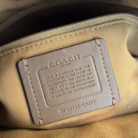 Coach Floral Print Tote Bag Limited Edition Large Shoulder Bag - Picture 5 of 7